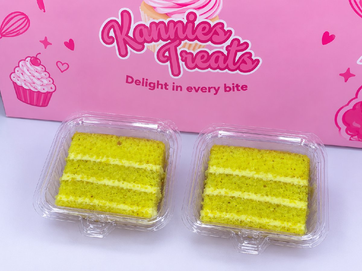 Lemon Curd Cake Slice