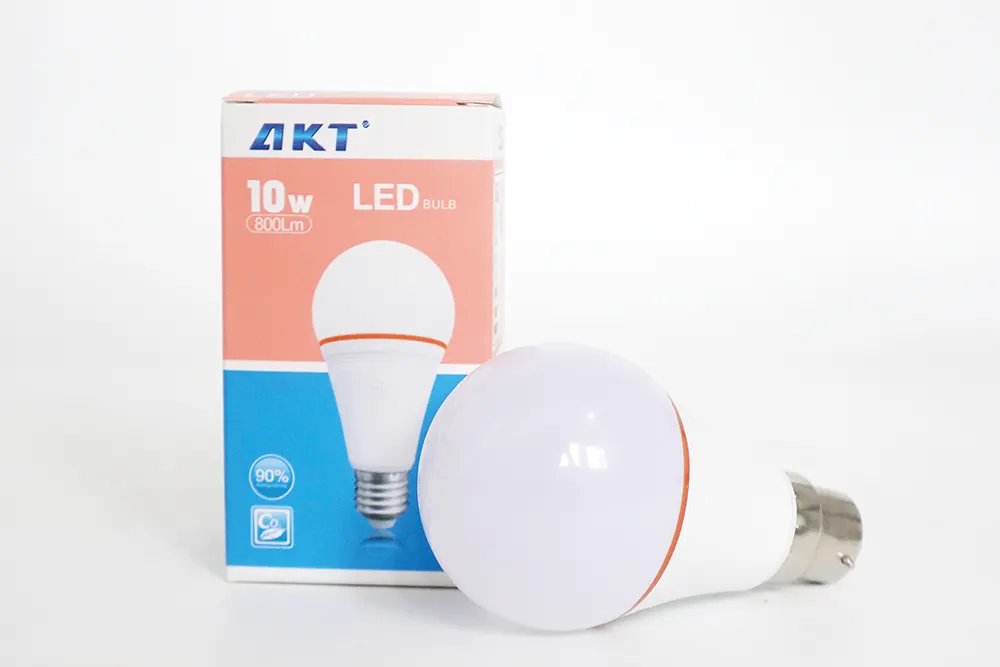 The AKT 10W LED Bulb is a bright, energy-efficient lighting