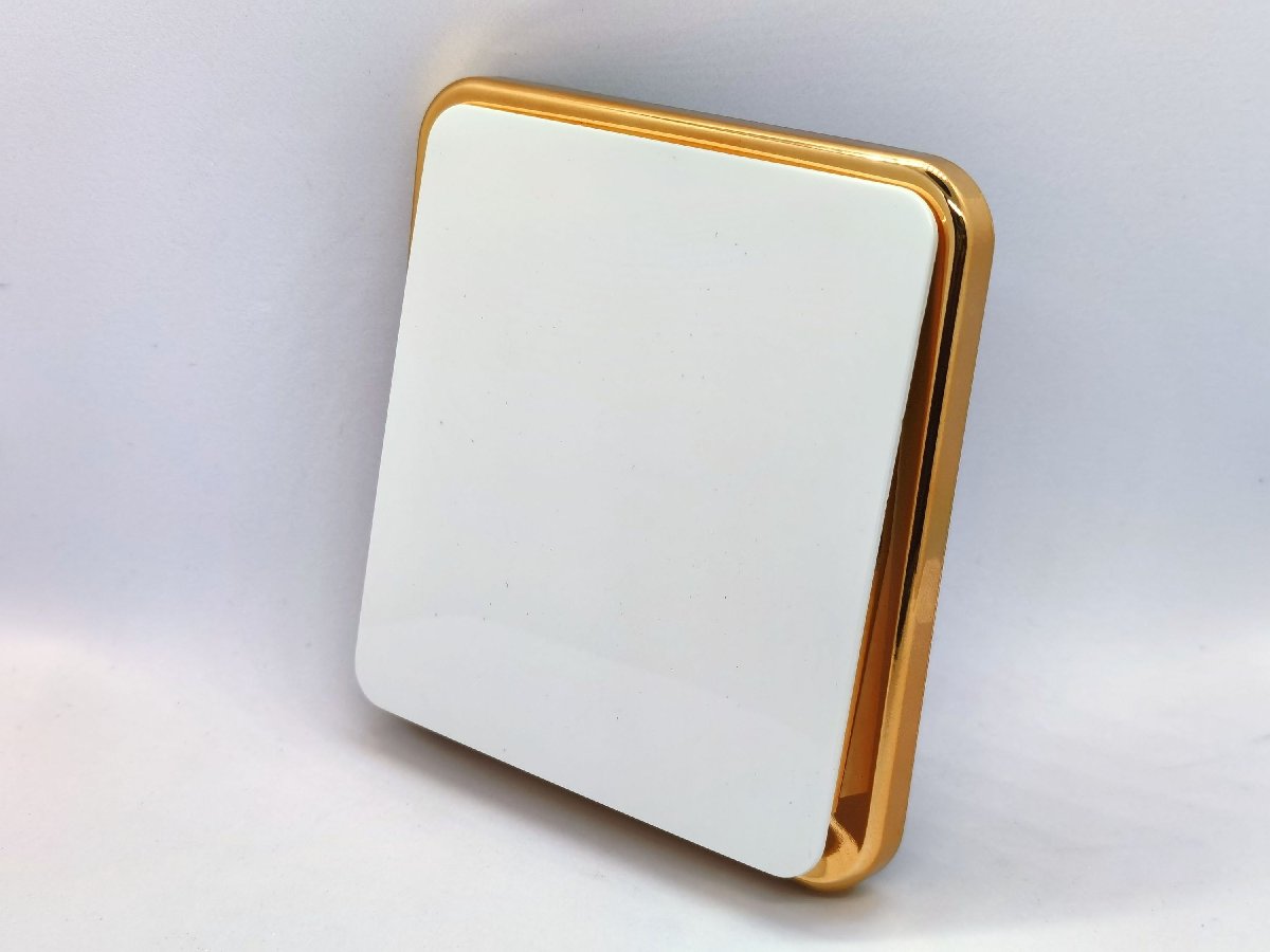 1gang electrical Switches for installation, 1/2/3 multiple switch specifications to choose from. Home wall exposed wire wall switch panel, dual control luminous champagne 10A 110-250V