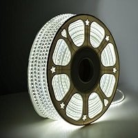 10 Meter LED Rope Light | 120 LEDs/Meter Waterproof Strip Light | Cove Light for False Ceiling, Diwali, Balcony & Indoor Decoration (White)