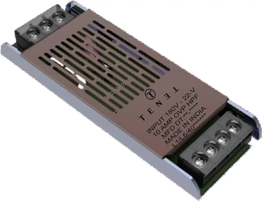12V 300W 5A Power Supply - IP-54 Ideal for LED Signage, Strip Lights, Decorative Lighting, CCTV Surveillance, Industrial Automation,