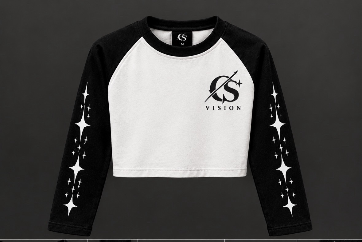 CS Cropped Long Sleeve Top