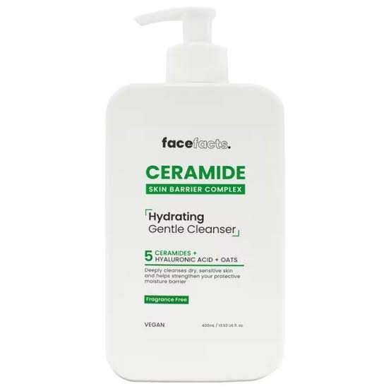 FaceFacts Ceramide Hydrating Gentle Cleanser (400ml)