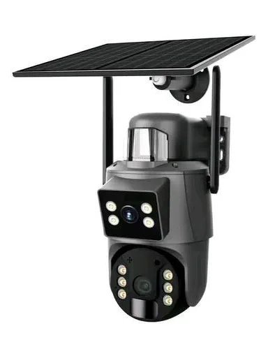 Quality Solar Powered 20X Zoom 8MP Dual Lens Ptz Camera