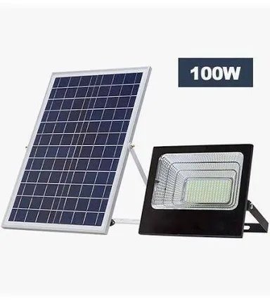 100W Easy Power Solar Flood Light Separate Panel,