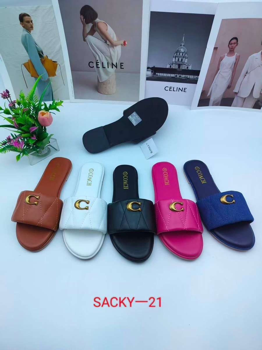 coach slippers