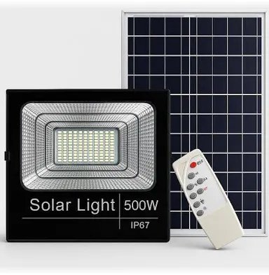 Easy Power 400W Solar Flood Light, Separate Panel