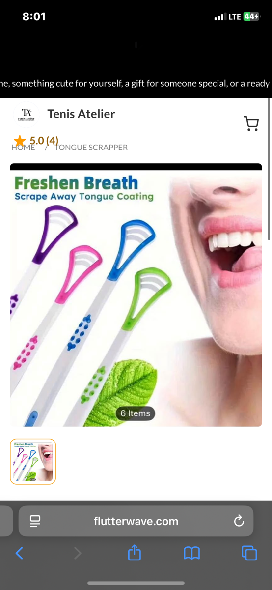 tongue scrapper
