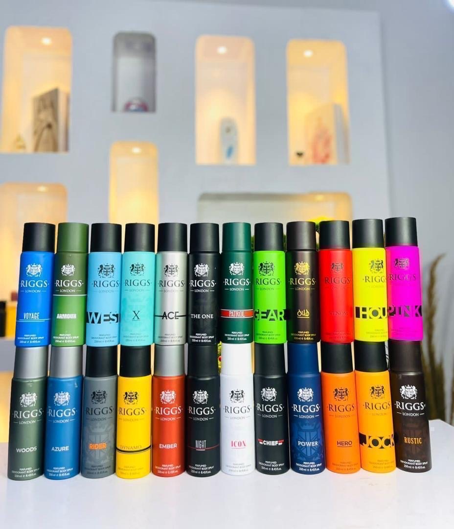 Riggs body spray