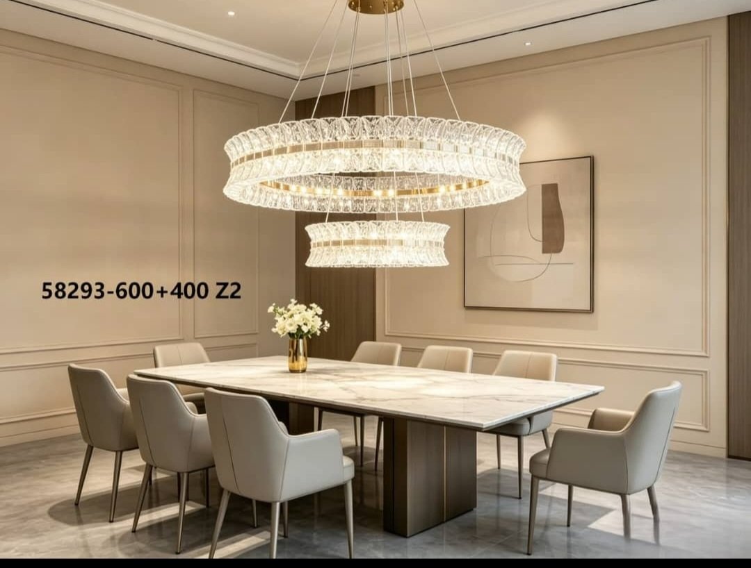 Luxury Crystal Ring Chandelier (Model: 58293-600 Z2)