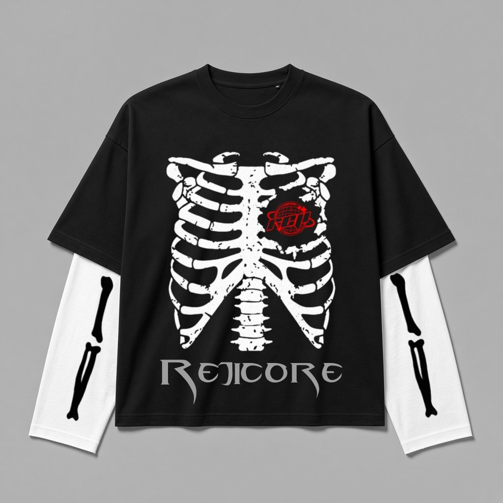 LAYERED X-RAY LONG SLEEVE