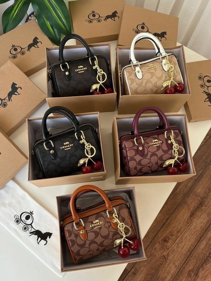 Cherry Coach Bag