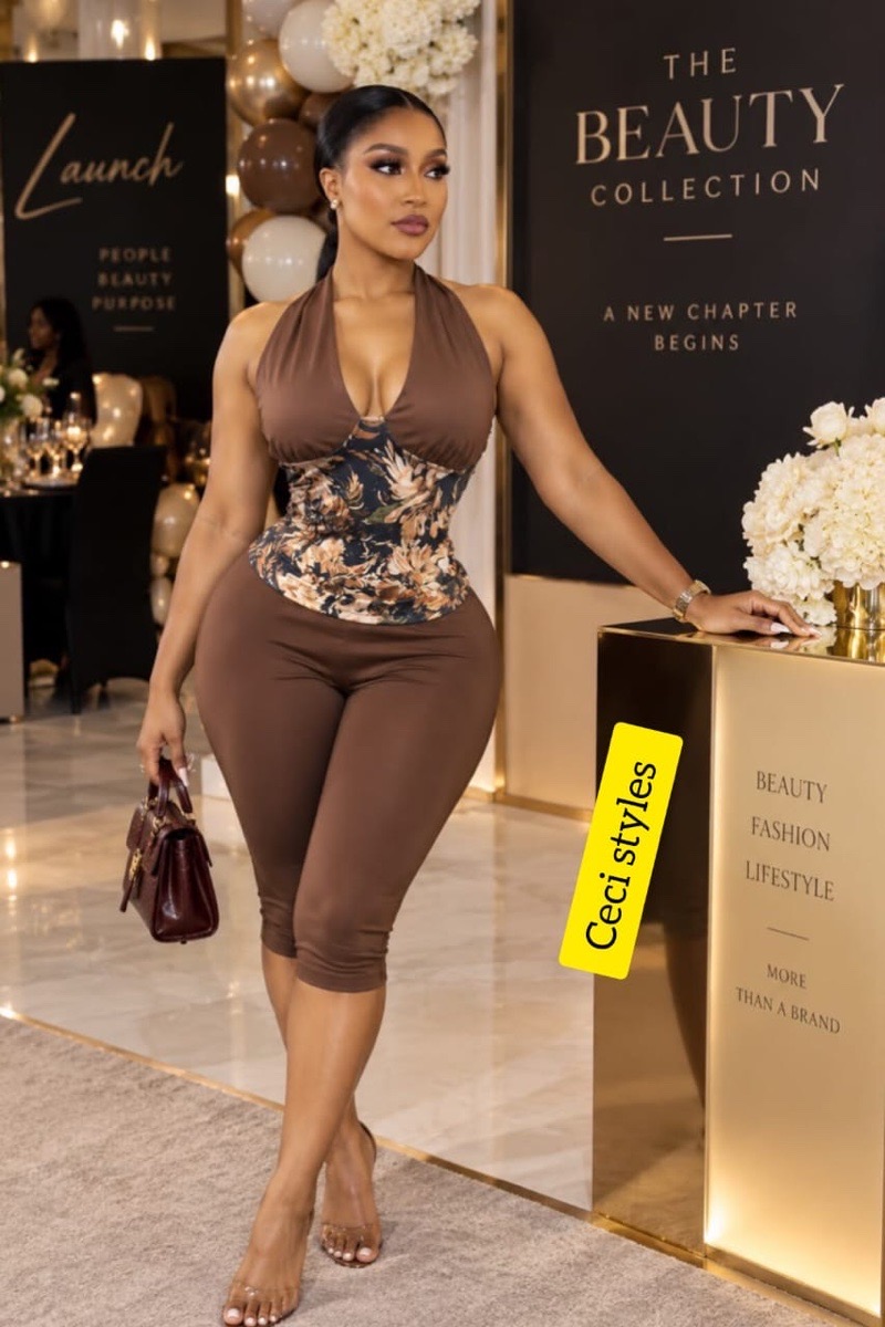 capri corset two piece